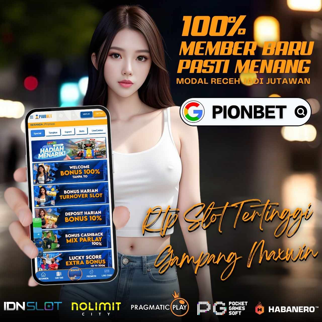 PIONBET : SLOT GACOR HARI INI | GAMPANG MENANG DENGAN RTP TERTINGGI