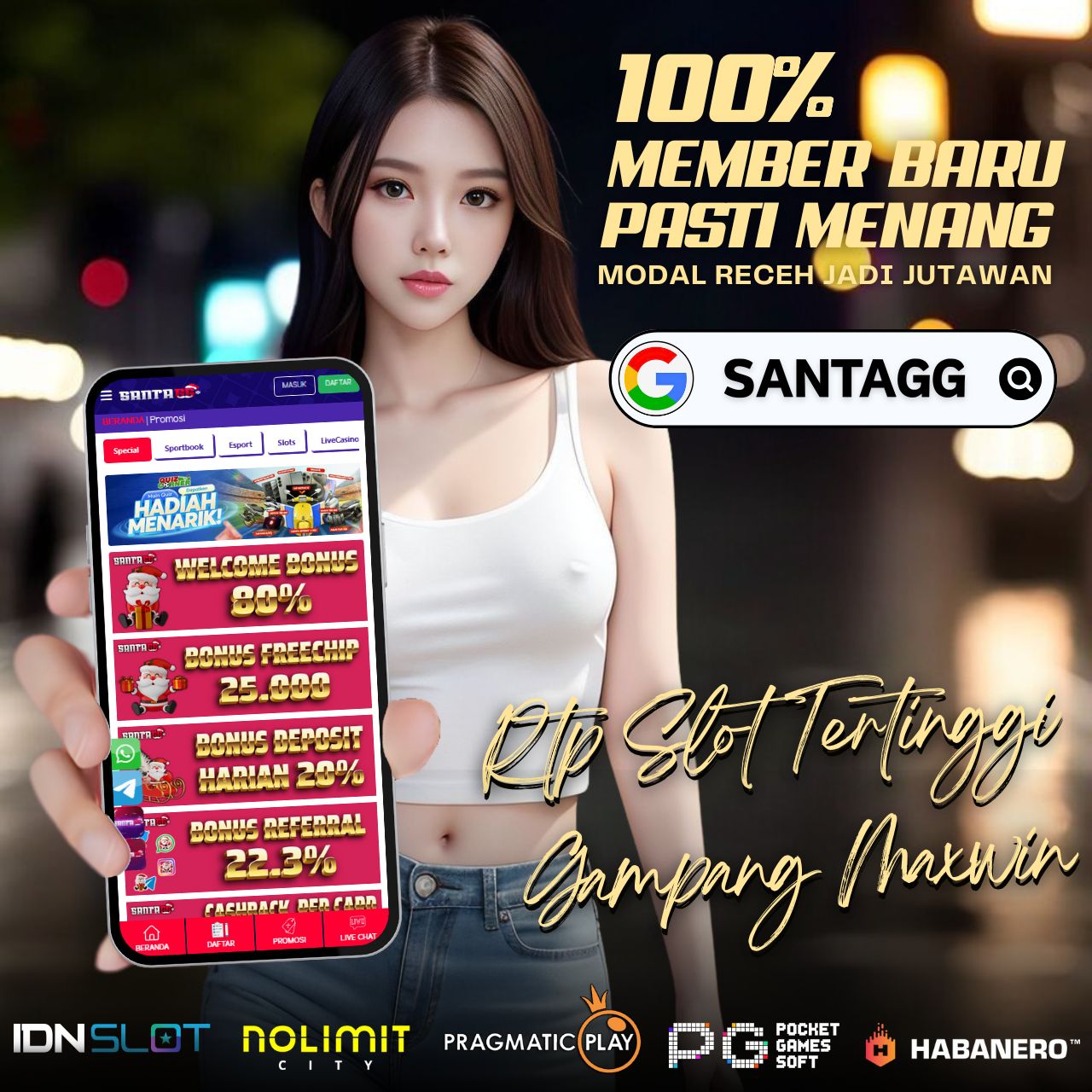 SANTAGG | GAME ONLINE TERBARU, TRANSAKSI CEPAT & PELAYANAN 24 JAM