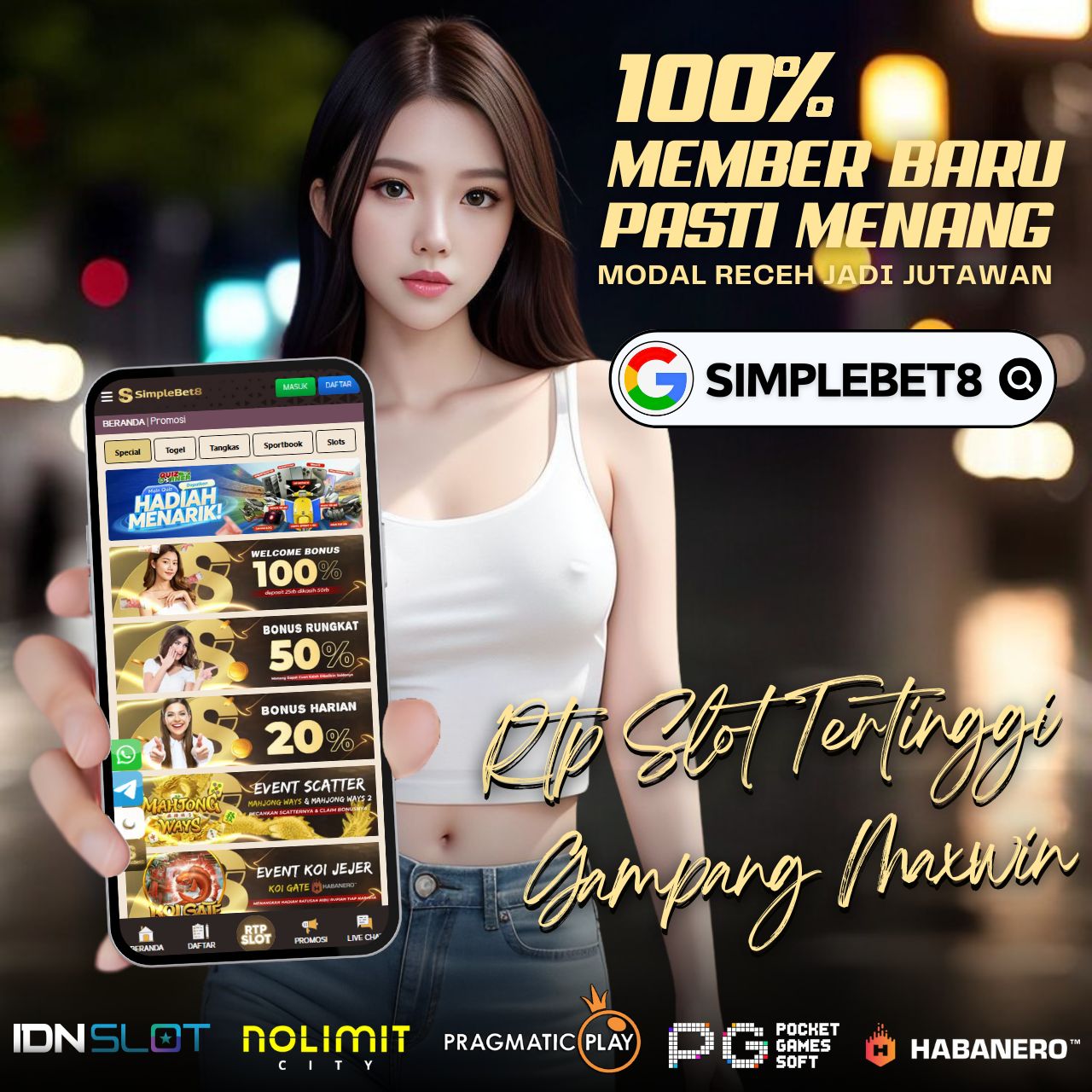 SIMPLEBET8 | PLATFORM GAME ONLINE LENGKAP DENGAN BONUS HARIAN